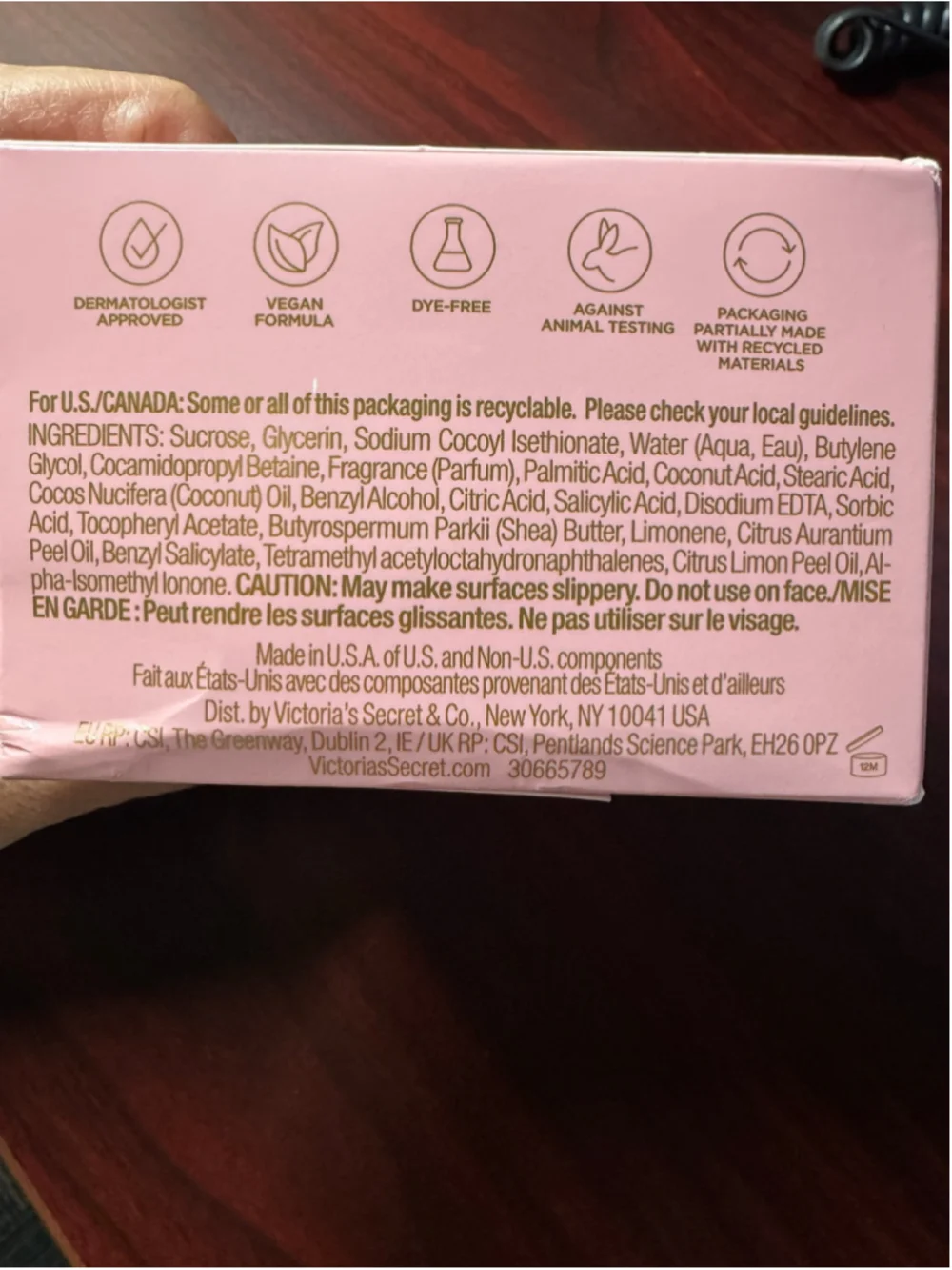 Victoria’s Secret Feel Calm Coconut Milk Rose Whipped Body Scrub 7.6 oz